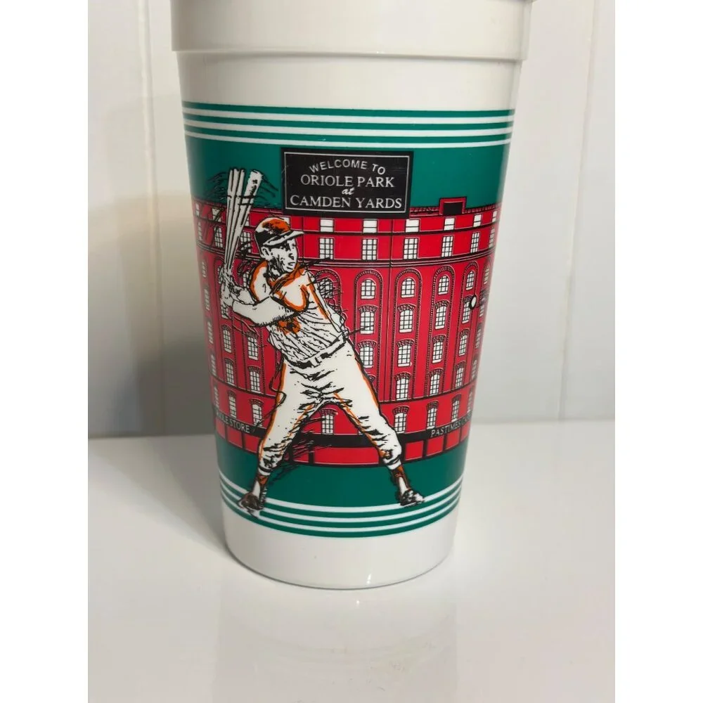 Baltimore Orioles Souvenir Cup | Camden Yards‎ Stadium Plastic Drink Cup MLB Fan